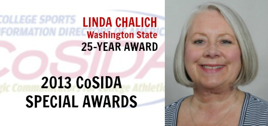 Special Awards Salute: Washington State University's Linda Chalich, CoSIDA 25-Year Award recipient